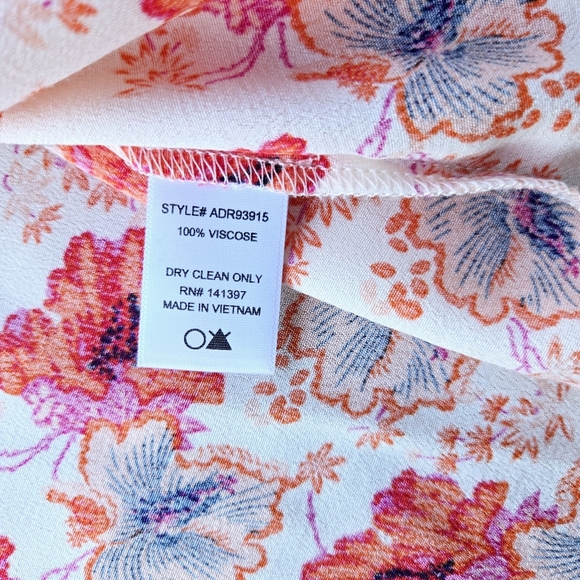 ASTR Lace-Up Hibiscus Floral MiniDress - Picture 5 of 10